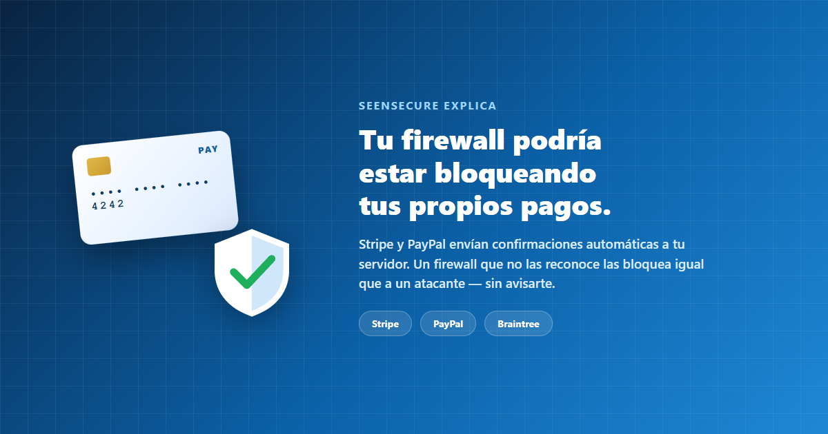 Panel de Firewall de SeenSecure