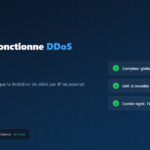Image d'en-tête : comment fonctionne DDoS Resilience dans SeenSecure