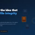 Header: Tripwire, 1992, the first file integrity system